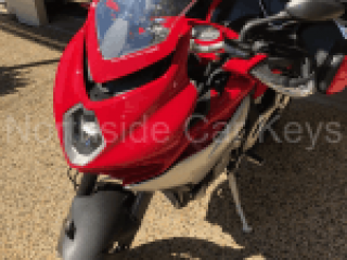 Replacement key made for this 2015 MV AGUSTA TURISMO VELOCE MOTORCYCLE by Northside Car Keys