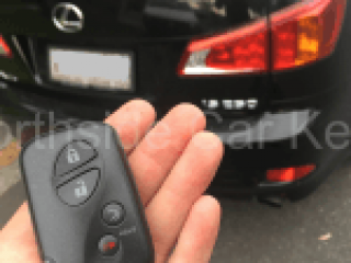 LEXUS IS250 2009 with aftermarket smart key by Northside Car Keys