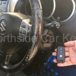 SUZUKI GRAND VITARA WAGON 2006 slot ignition with slot key made by Northside Car Keys