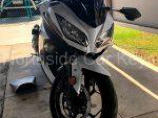 KAWASAKI NINJA 300 MOTORCYCLE 2014 front view all keys lost