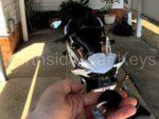 KAWASAKI NINJA 300 MOTORCYCLE 2014 with replacement key all keys lost