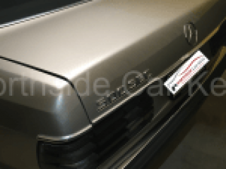MERCEDES-BENZ 500 COUPE 1985 rear view