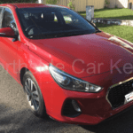 2018 HYUNDAI I30 HATCHBACK replacement remote key needed