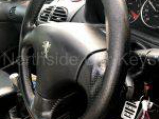 2005 PEUGEOT 206 HATCHBACK New replacement key in ignition