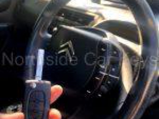 2008 CITROEN C4 HATCHBACK Replacement remote key with lamp button