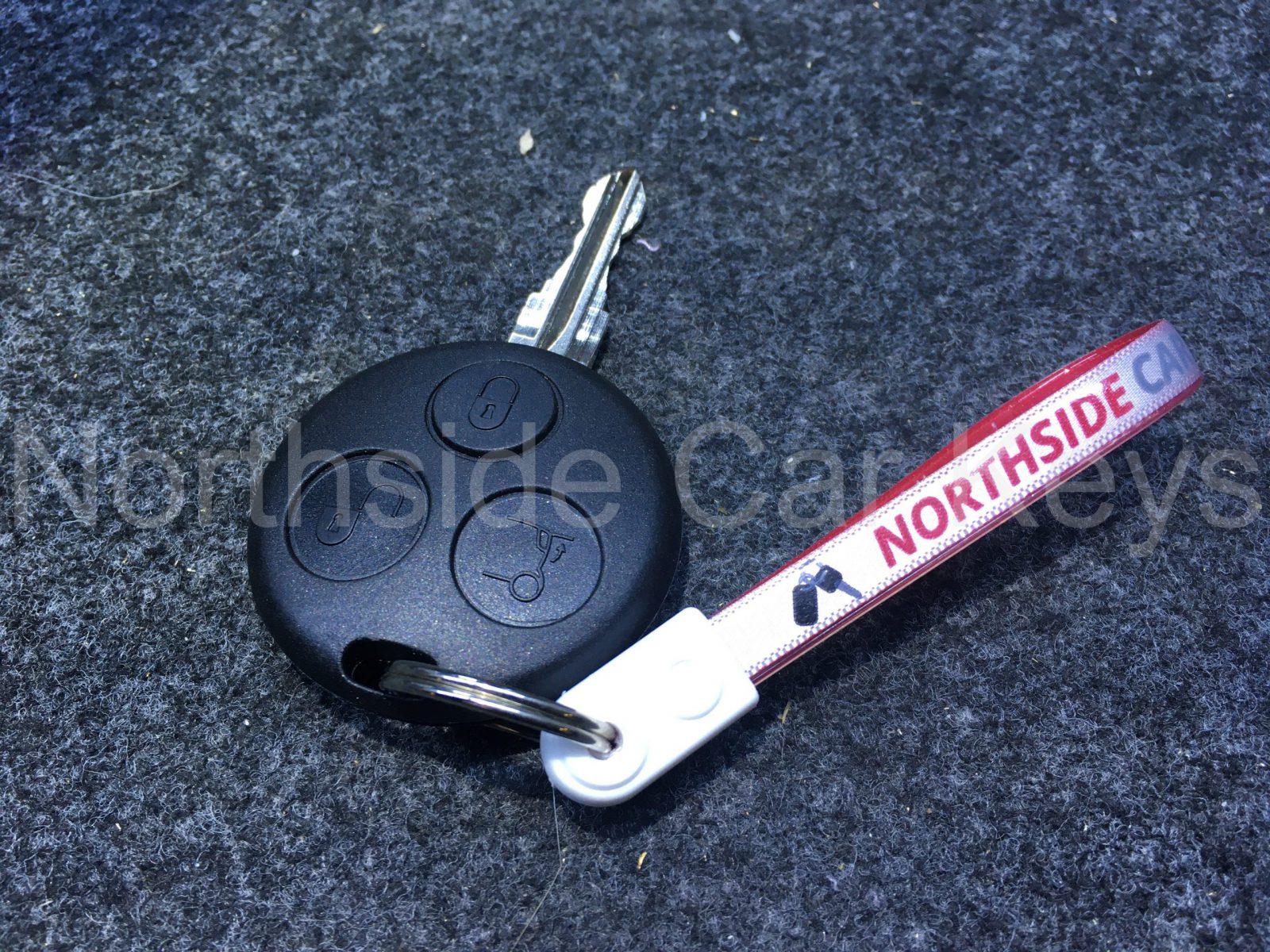 2007 SMARTCAR 450 CITY COUPE Replacement remote key