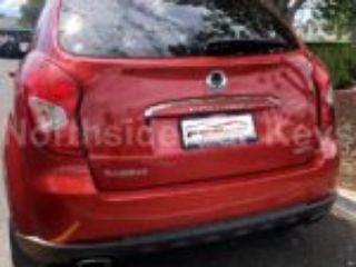 2014 SSANGYONG KORANDO WAGON Rear _ Replacement Remote Key