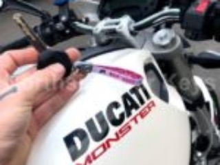 2010 DUCATI 696 MONSTER MOTORCYCLE Replacement spare key