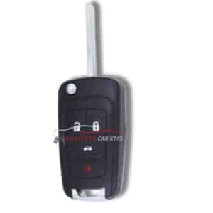 Chevrolet 4 button remote key,from Northside Car Keys