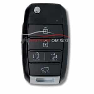 Kia 5button remote key, from Northside Car Keys