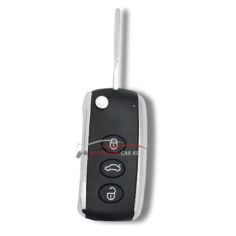 Bentley 3button flip up remote key from Northside Car Keys