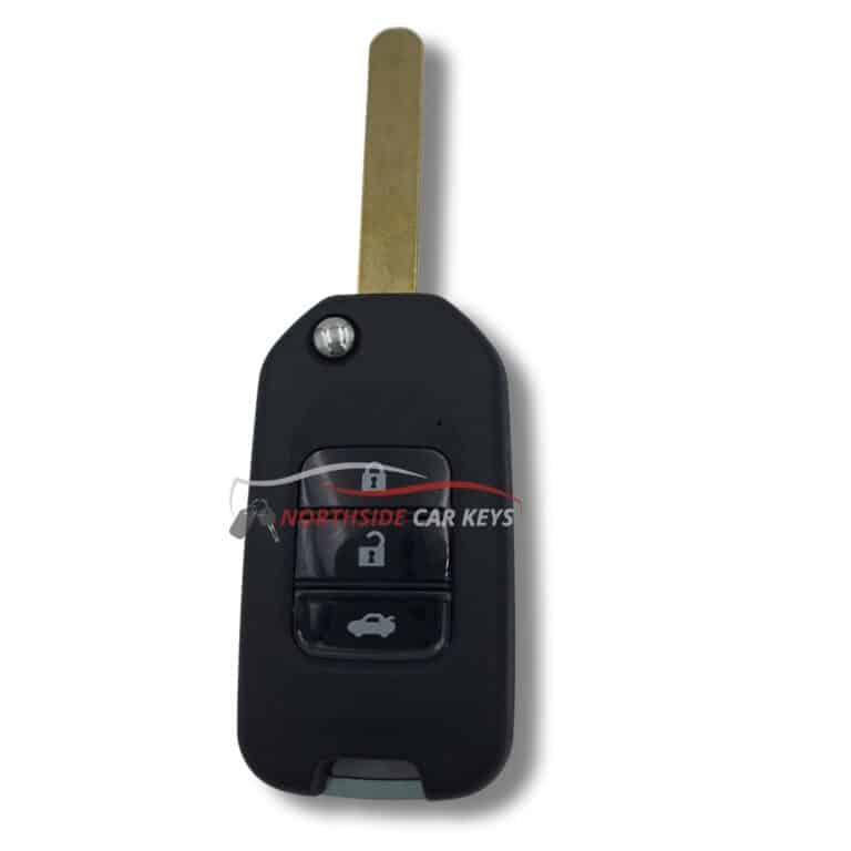 Honda 3 button remote key,from Northside Car keys