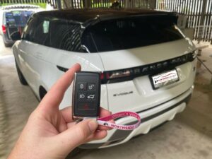 Replacement key for new Range Rover Evoque