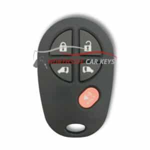 Toyota 4 button remote,from Northside Car Keys