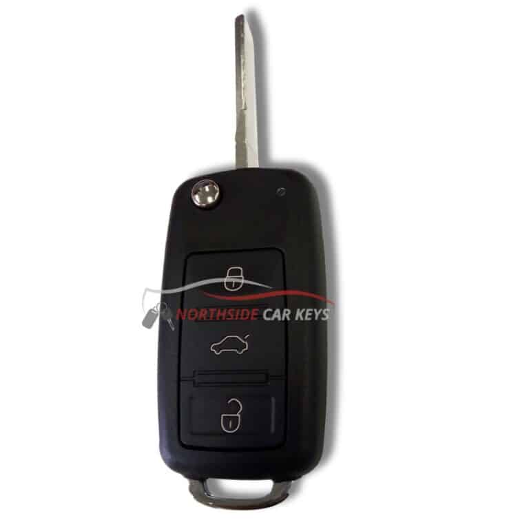 VW 3 button remote key,from Northside Car Keys