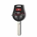 Nissan 4 button remote key,from Northside Car Keys