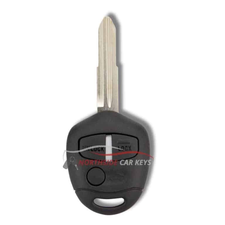 Mitsubishi 2 button remote key,from Northside Car Keys