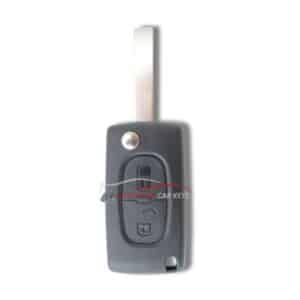Peugeot 2 button remote key,from Northside Car Keys