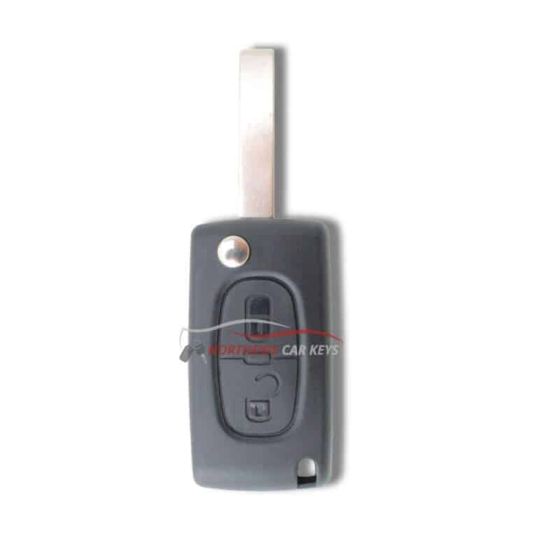 Peugeot 2 button remote key,from Northside Car Keys