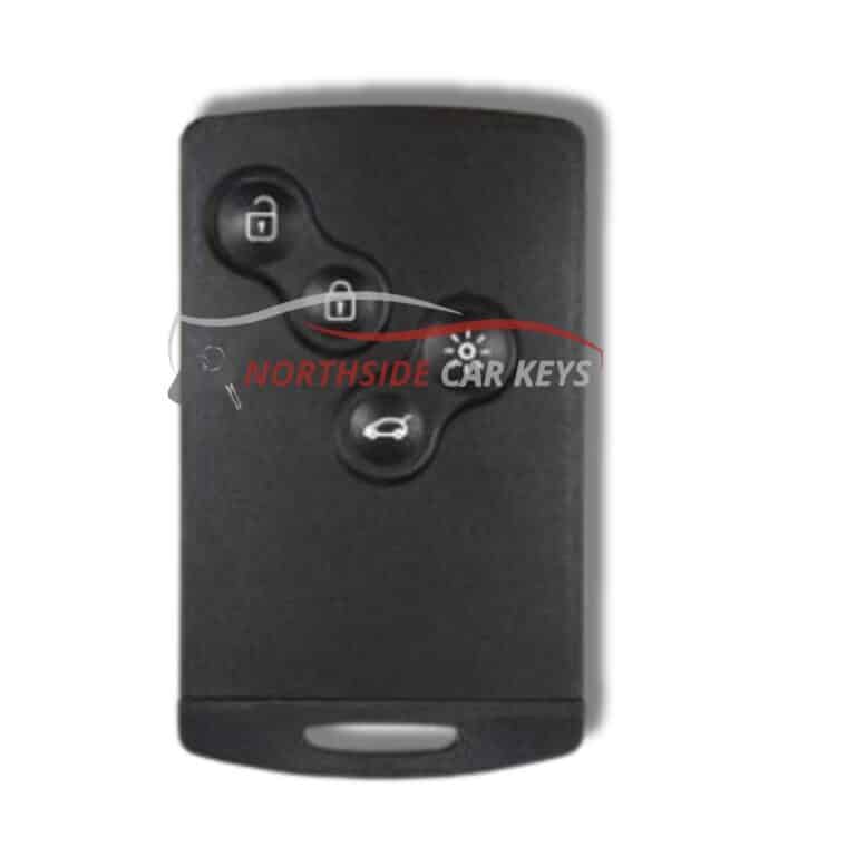 Renault card 4button remote,from Northside Car Keys