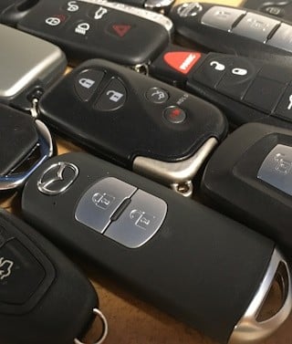 Replacement car keys