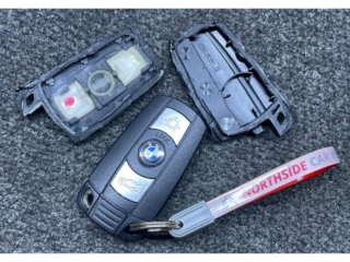 BMW slot key looks new with a new casing replaced by Northside Car Keys
