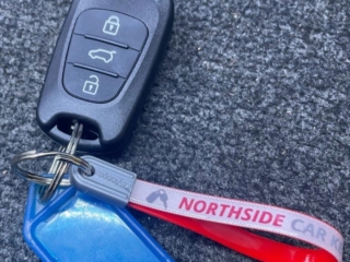 Hyundai flip key with new casing shell after repair done