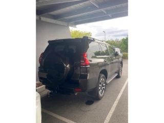 2021 Toyota Prado rear view