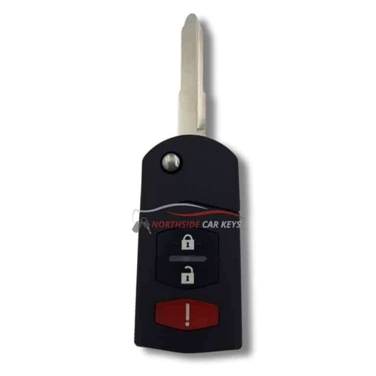 Mazda 3 button remote key, from Northside Car Keys