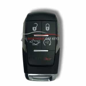 Dodge smart start 4button remote key,from Northside Car Keys