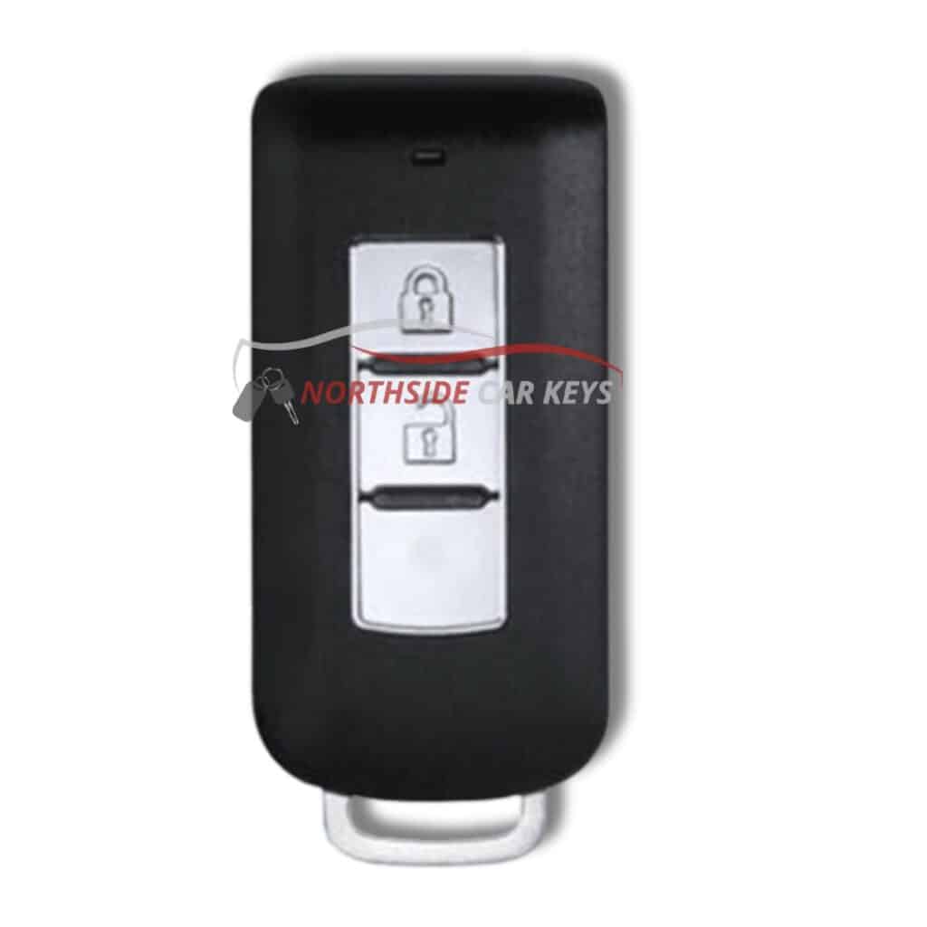 Aftermarket lookalike FAST smart key for Mitsubishi - 2 buttons