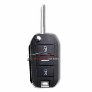 Peugeot 3 button remote key,from Northside Car keys