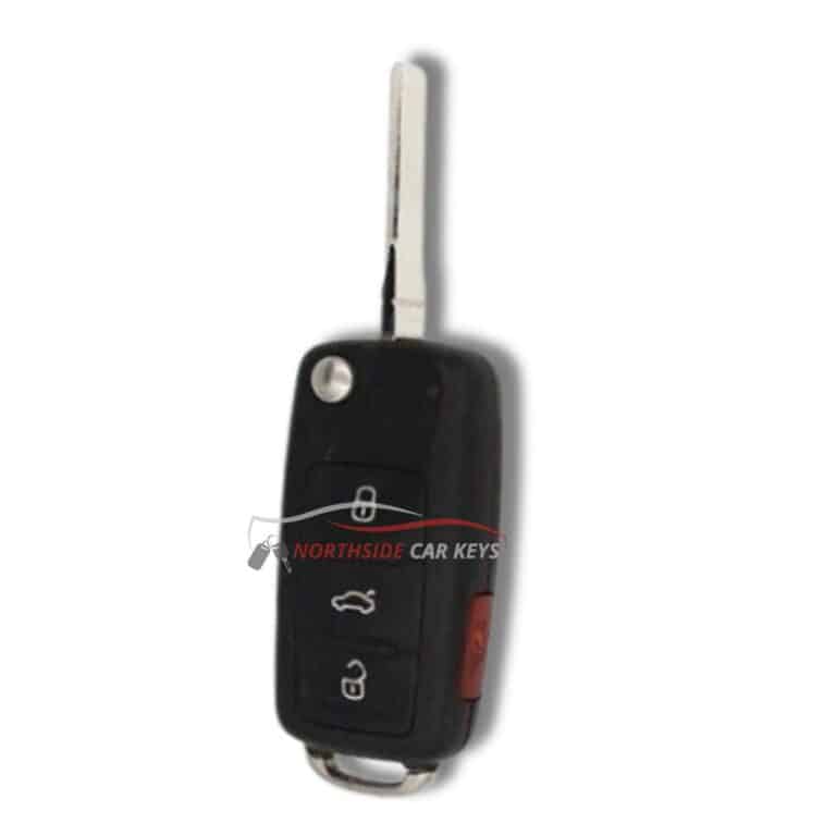VW 3 button/red side button,from Northside Car Keys
