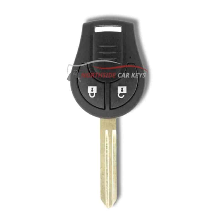 Nissan 2 button remote key,from Northside Car keys