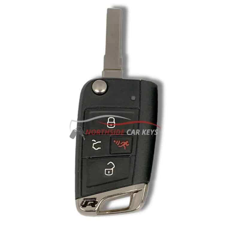 VW 4 button remote key,from Northside Car Keys