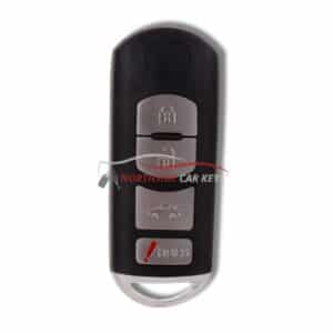 Mazda 4 button smart key,from Northside Car Keys
