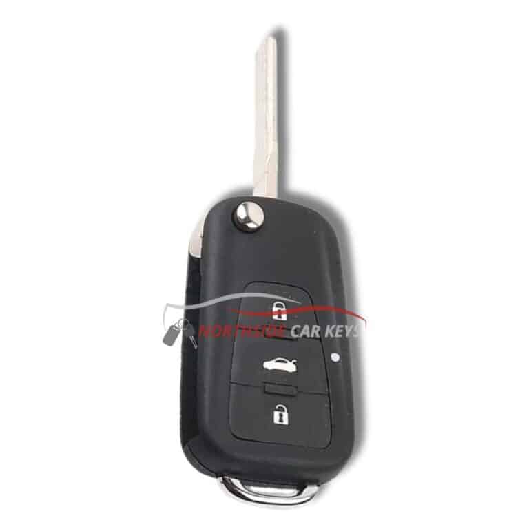 MG 3 button remote key,from Northside Car Keys