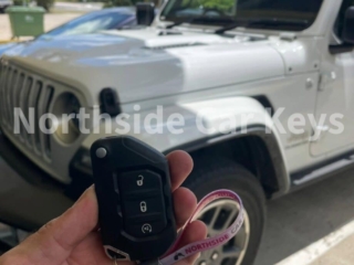 Replacement smart key for 2022 Jeep Gladiator Replacement by Northside Car Keys