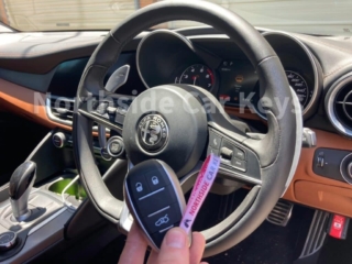 2017 ALFA ROMEO GIULIA SEDAN replacement smart key dashboard Northside Car Keys
