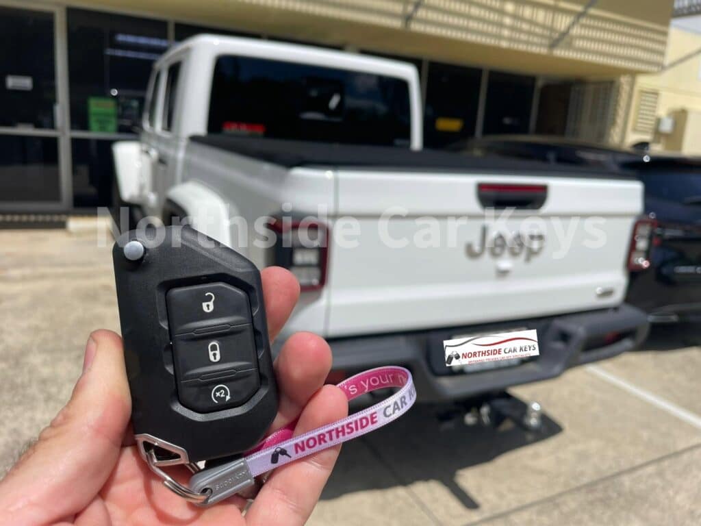 Replacement smart key for 2022 Jeep Gladiator Replacement by Northside Car Keys