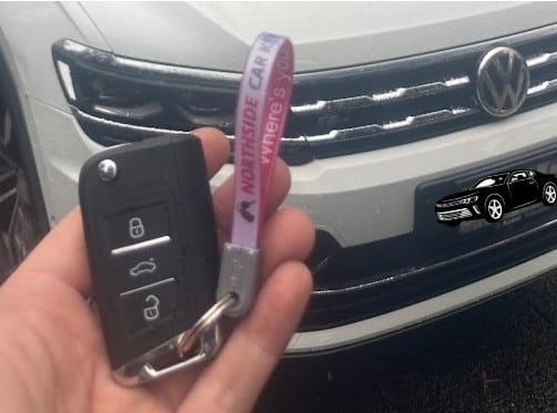 Volkswagen Tiguan on 5C system All keys lost. New key made from scratch by Northside Car Keys