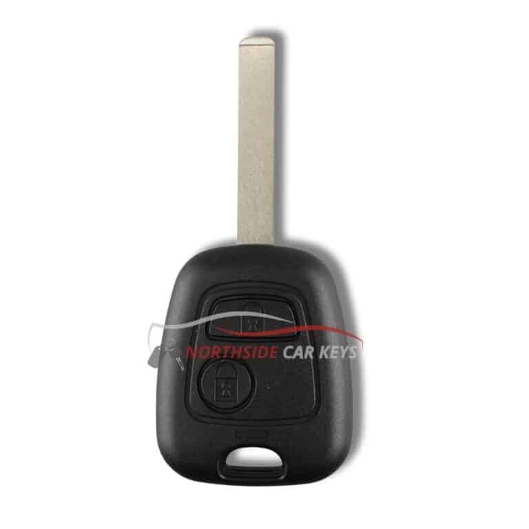 Citroen 2 button remote key,from Northside Car Keys