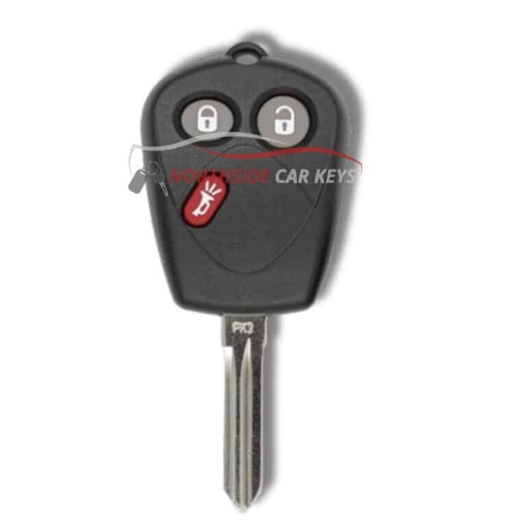 Saab 3 button remote key,from Northside Car Keys