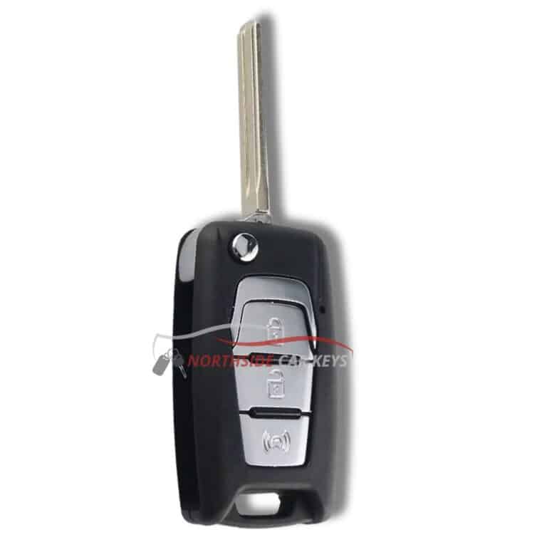 Ssangyong 3 button remote key,from Northside Car Keys