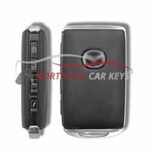 Mazda 4 button smart key,from Northside Car Keys