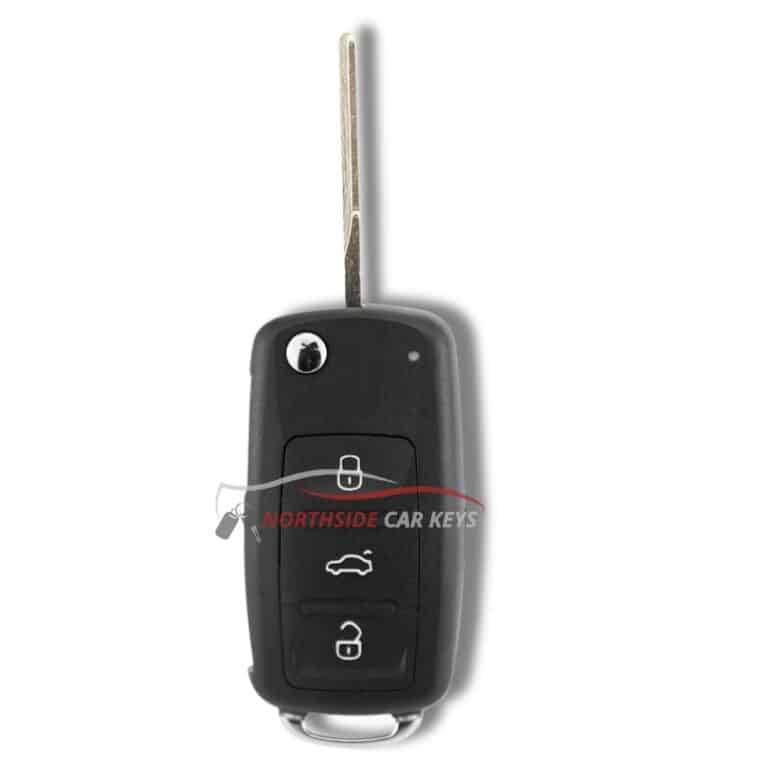 Skoda 3 button remote key,from Northside Car Keys