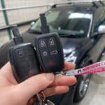 Replacement genuine twist key for Volvo C30 made by Northside Car Keys - front view