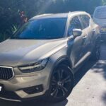 Volvo SX40 for which we made a new replacement smart key by Northside Car Keys - front view