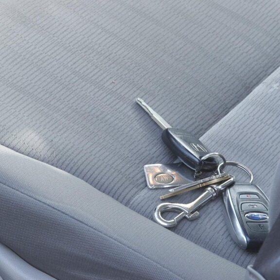 keys locked in car